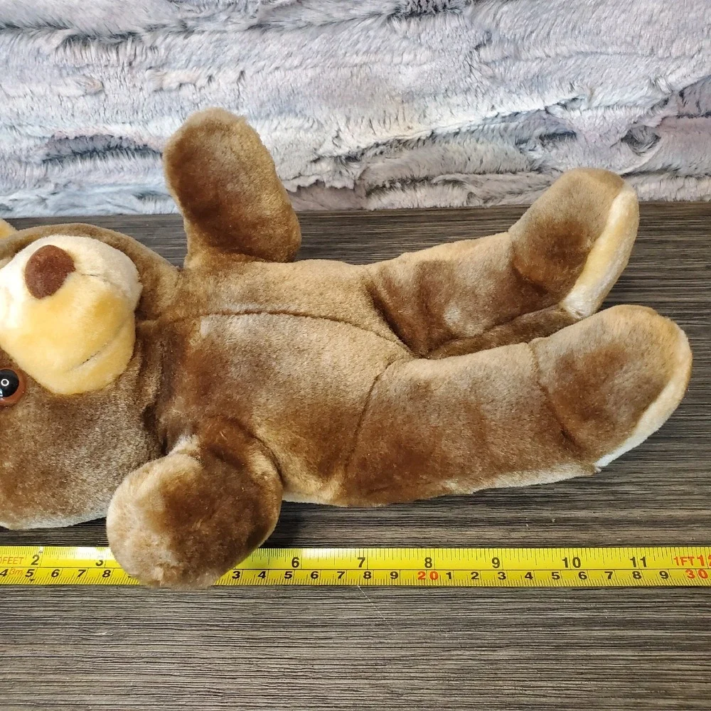 Vintage Animal Fair Brown Teddy Bear Plush Stuffed Animal 12